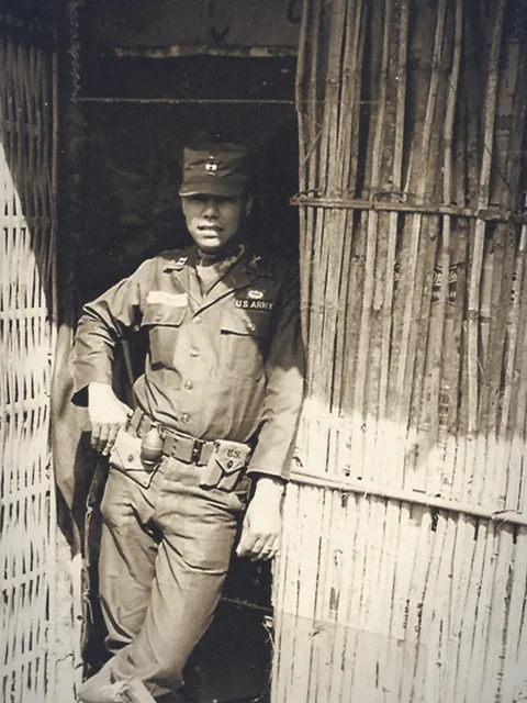 Captain Colin Powell during his service in Vietnam